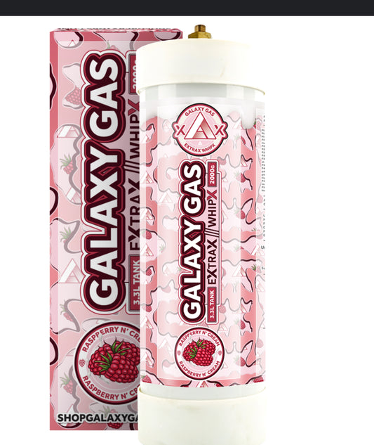 Galaxy Gas strawberry cream 3.3L tank