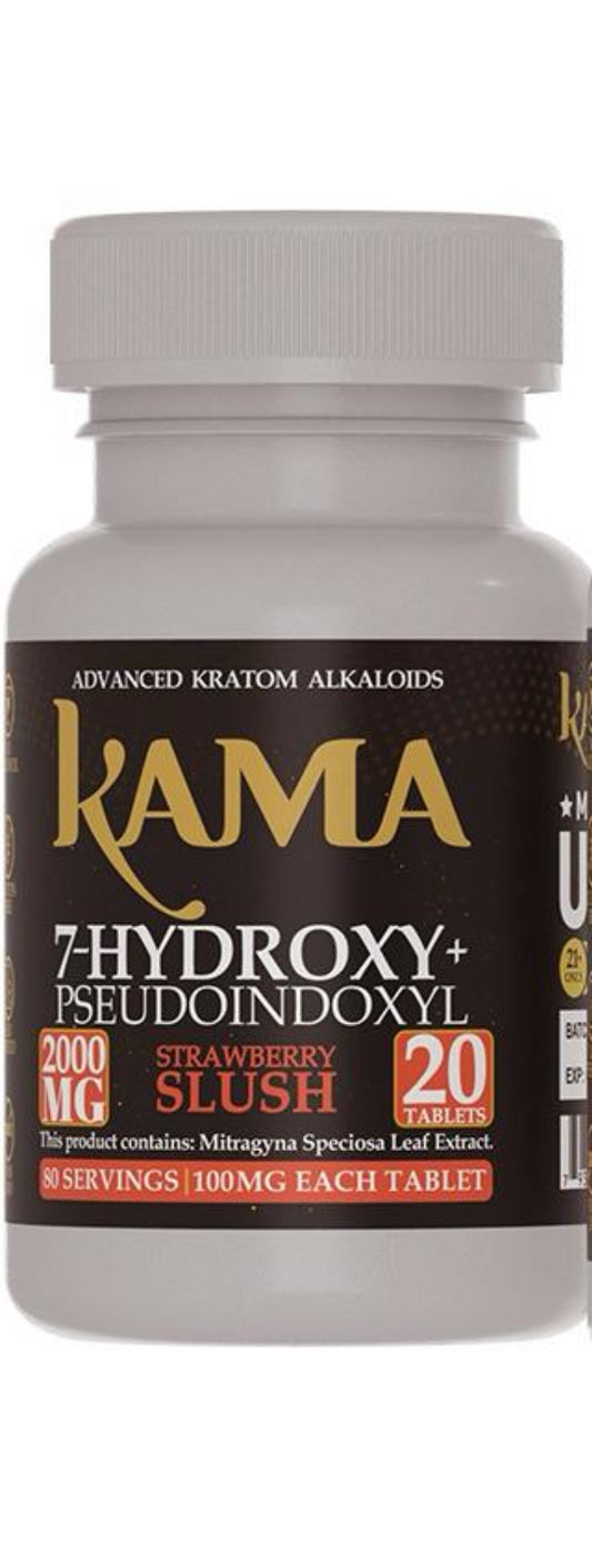 Kama strawberry slush 2000mg per a jar with 20 tablets