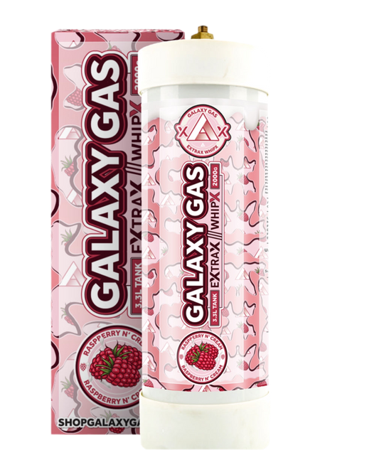 Galaxy Gas strawberry cream 3.3L tank