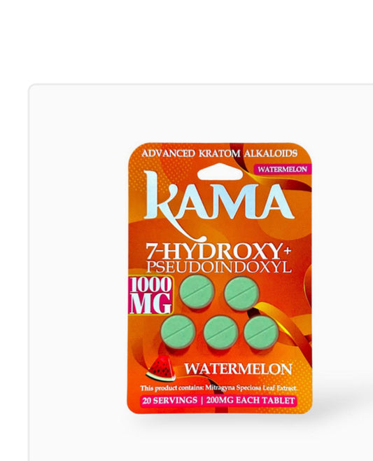 Kama 7-hydroxy 1000mg watermelon 1pck