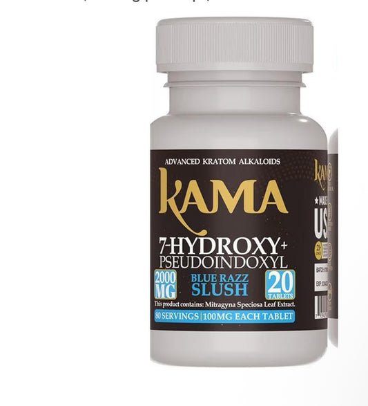 Kama 2000mg 100mg per a capsule 20 tablets in a bottle