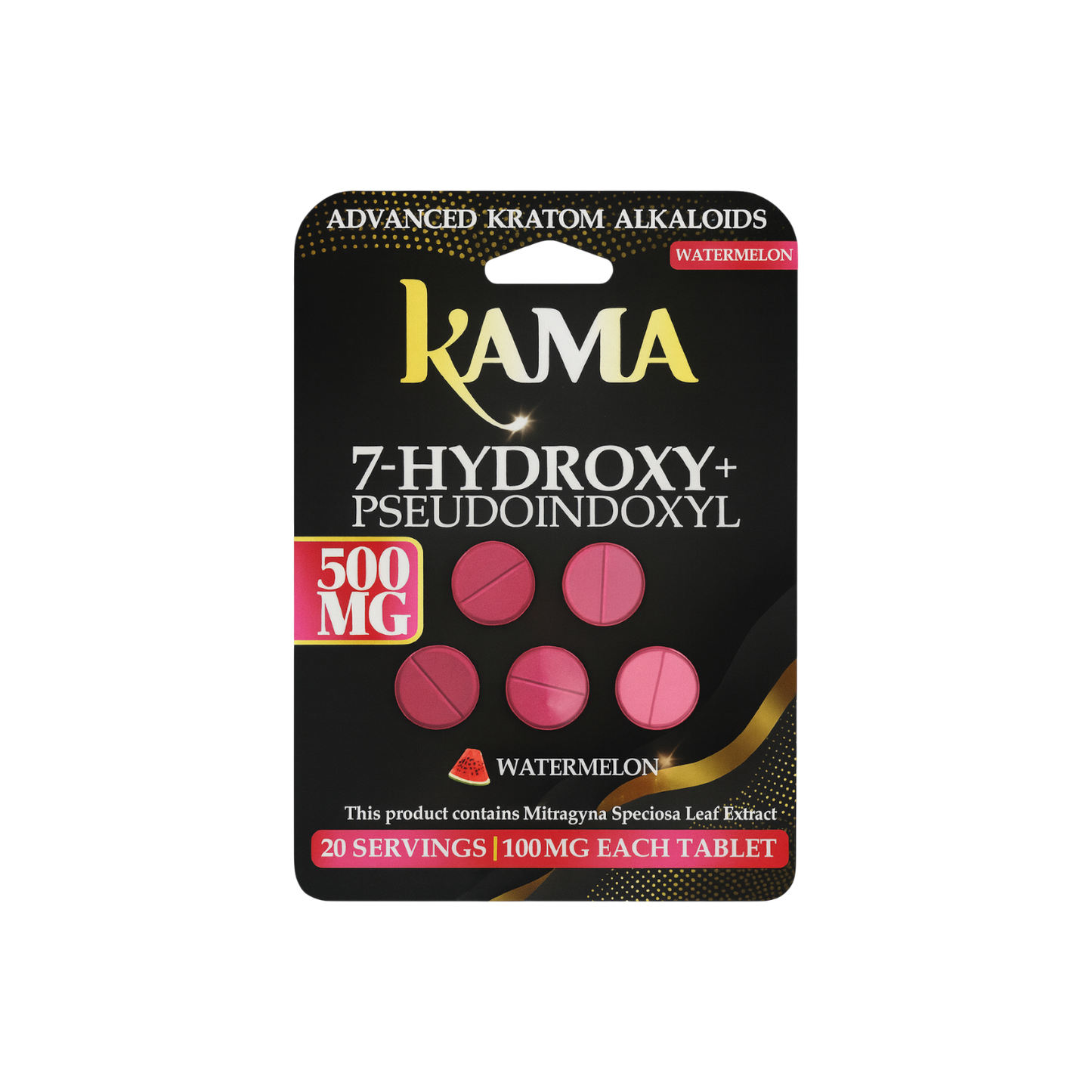 Kama 7-HYDROXY WATERMELON 500MG 5caps in a pack