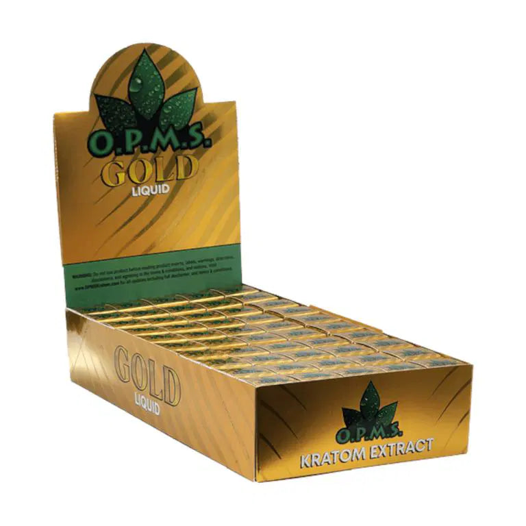 OPMS gold liquid kratom extract