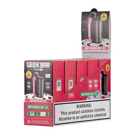 Geek bar x watermelon ice 25k puffs 5pcs