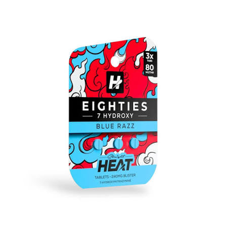 Eighties Heat 7 hydroxy 80mg for one tablet
