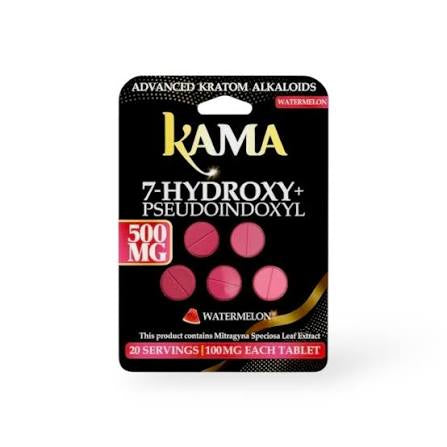 Kama Tablets Watermelon 500mg – 5ct (100mg/tab)
