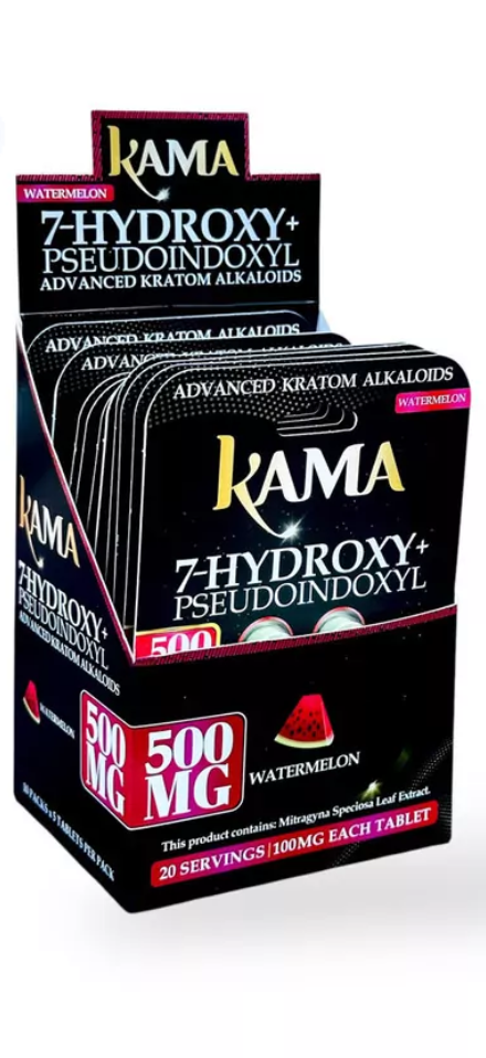 Kama Tablets Watermelon 500mg – 5ct (100mg/tab)