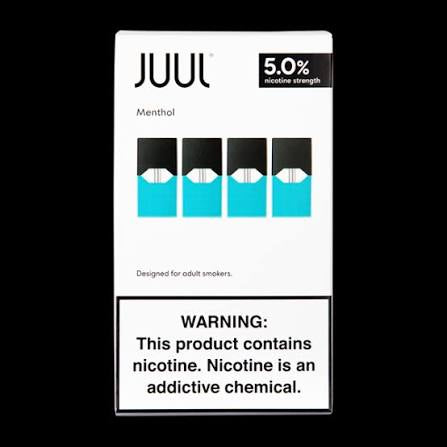 Juul menthol 5./. 1pck of 5pods